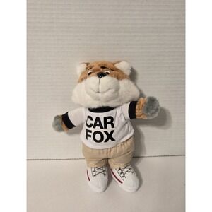 Show Me The Car Fox Carfax Plush Stuffed Animal Mascot Promo Tv Ad Sales Insuran